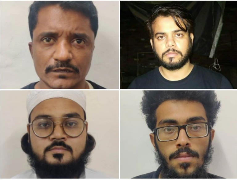 पाकिस्तान द्वारा आयोजित आतंकी मॉड्यूल का भंडाफोड़, दो आतंकवादियों सहित छह लोग गिरफ्तार