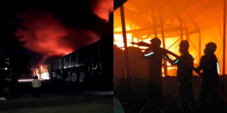 हरिद्वार: पतंजलि की मसाला फैक्ट्री में देर रात लगी भीषण आग, लाखों का सामान खाक