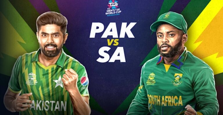 PAK vs SA T20 World Cup 2022 Live Feed