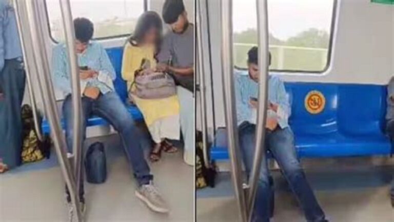 Delhi Metro: बिकिनी गर्ल के बाद वायरल हुआ युवक की अश्लील हरकत का VIDEO, लड़की के बगल में बैठकर की शर्मनाक करतूत