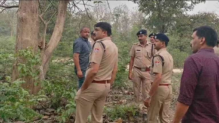 यूपी से लगी सीमा पर पुलिस और बदमाशों के बीच मुठभेड़, फायरिंग में दो को लगी गोली