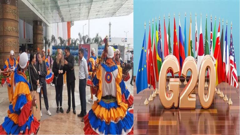 G20 Summit: छोलिया नृत्य से हुआ विदेशी मेहमानों का एयरपोर्ट पर स्वागत