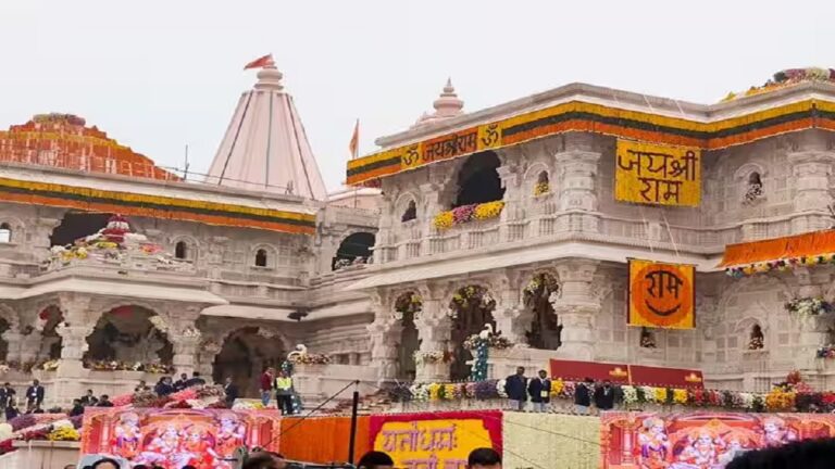 अयोध्या राम मंदिर को बम से उड़ाने की धमकी, बढ़ाई गई अयोध्या की सुरक्षा