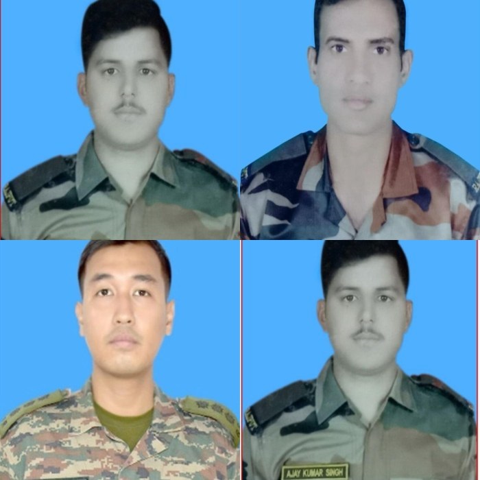जम्मू-कश्मीर: डोडा मुठभेड़ में सेना के एक अधिकारी समेत 4 जवान शहीद