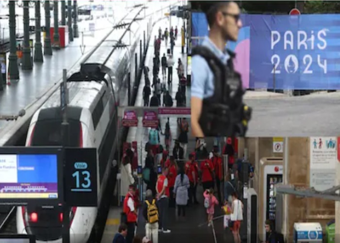 पेरिस: ओलंपिक उद्घाटन से पहले रेल नेटवर्क पर बड़ा हमला, कई ट्रेनें रद्द