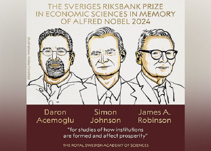नोबेल पुरस्कार 2024: अर्थशास्त्र में नोबेल पुरस्कार का ऐलान, इन तीन लोगों को मिलेगा सम्मान